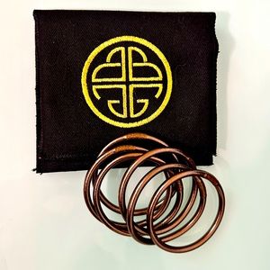 Meteorite (Large) 6 bangles. Original All Weather Bangles from BuDhaGirl.